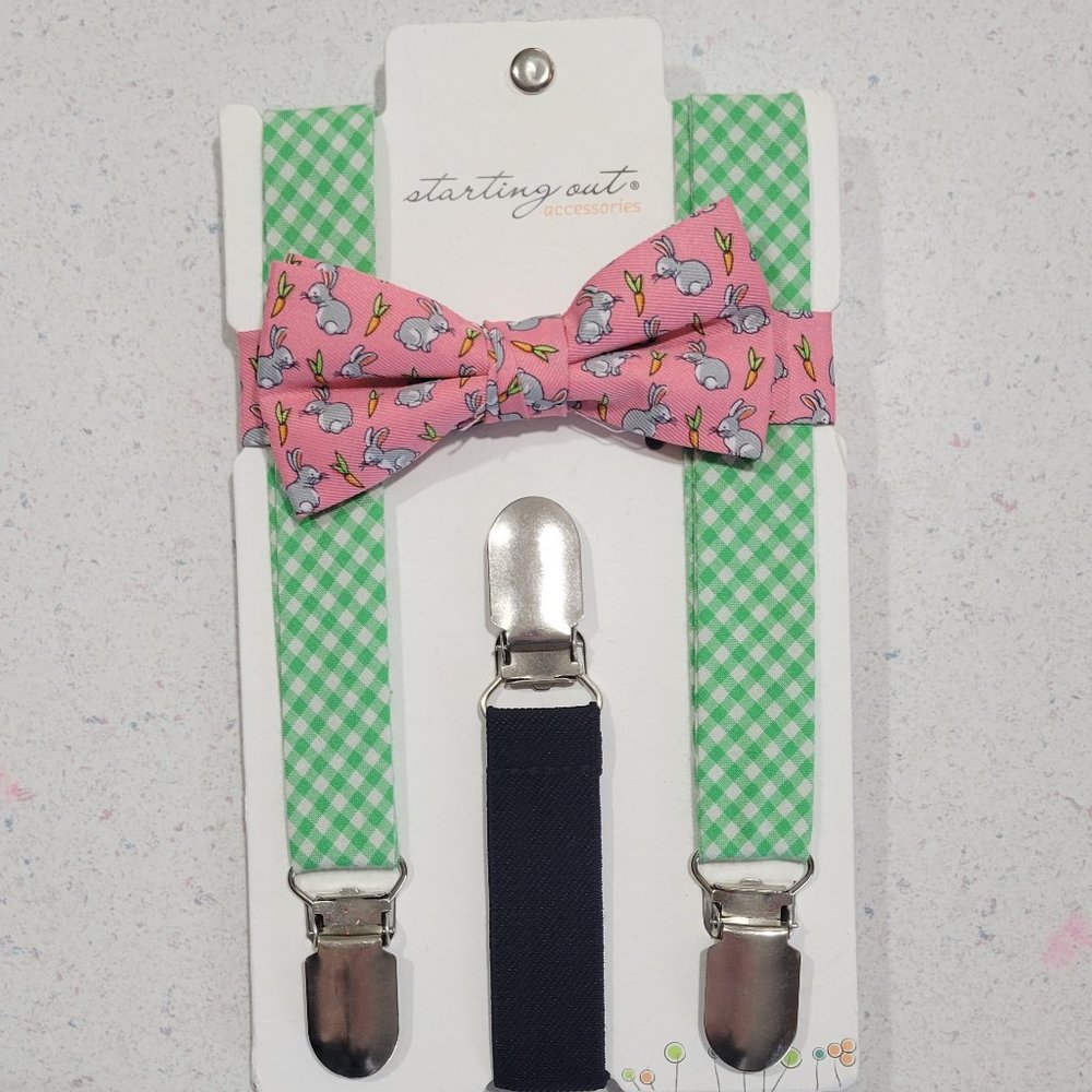 Starting Out Suspenders/Tie Set - NWT